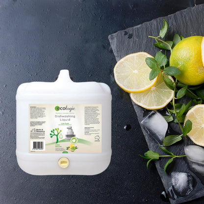 ECOLogic Lemon & Lime Dishwashing Liquid BULK 15L