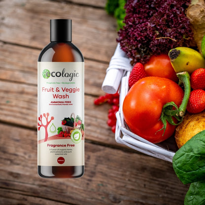 ECOLogic Fruit & Veggie Wash Fragrance Free 500mL