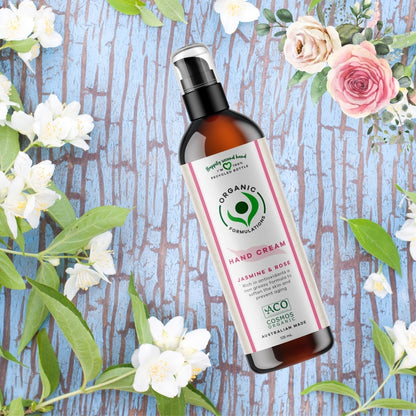 Organic Formulations Jasmine & Rose Hand Cream 125ml