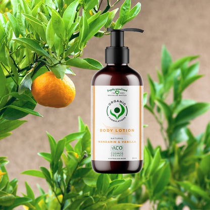 Organic Formulations Mandarin & Vanilla Body Lotion 250ml