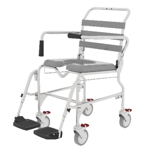 Aspire Shower Commode Swing Foot 460Mm, Each