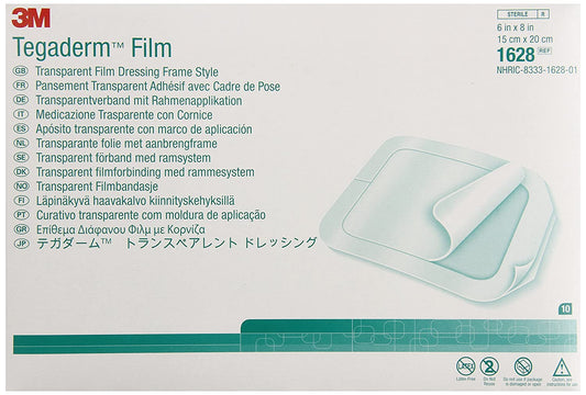 3M Tegaderm Clear Film Dressing 15Cmx20Cm Box 10