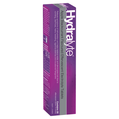 Hydralyte Effervescent Electrolyte 20 Tablets