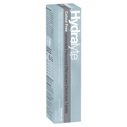 Hydralyte Effervescent Electrolyte 20 Tablets
