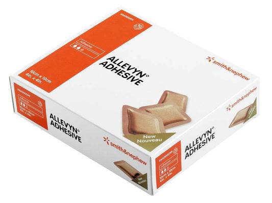 Allevyn Adhesive 10Cmx10Cm Box 10