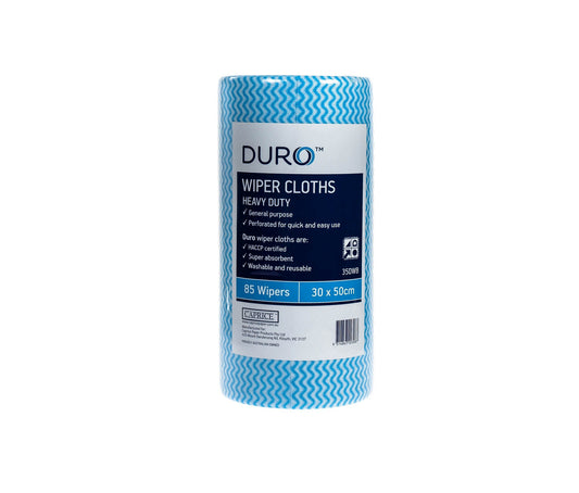Duro Wiper Roll Heavy Duty Blue 50Cmx30Cm Roll 85