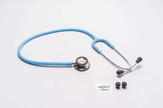 Abn Classic Stethoscope Dual Head Blue