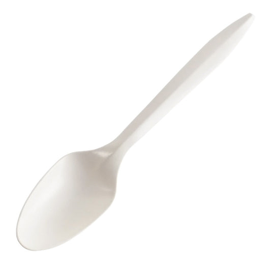 White Plastic Teaspoon Box 1000