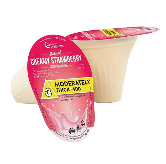 Flavour Creations Creamy Strawberry Level 400 Box 24
