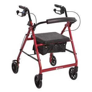 Aspire Seat Walker Classic Red W/Handbrake