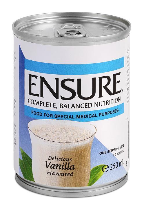 Ensure Vanilla Can 250Ml Box 24