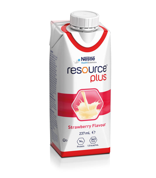 Resource Plus Strawberry 237Ml Box 24