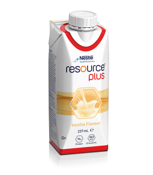 Resource Plus Vanilla 237Ml Box 24