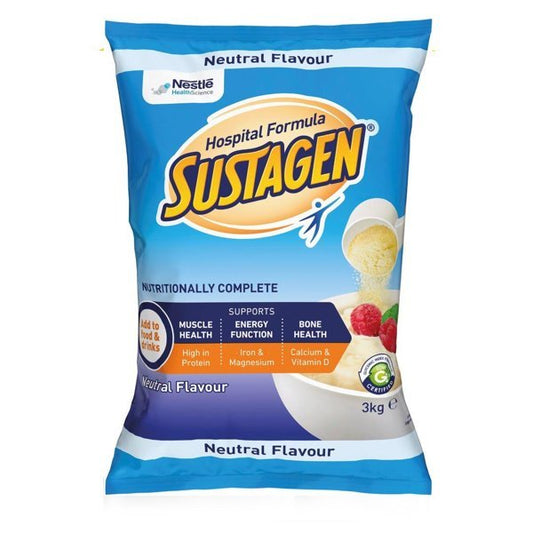 Sustagen Hospital Form  Neutral 3Kg Bag