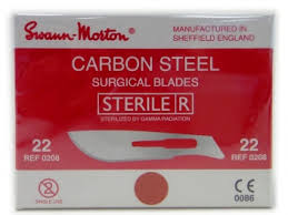 Swann Morton Scalpel Blades Size 22 Fits Handle Size 4 And 4L Box 100