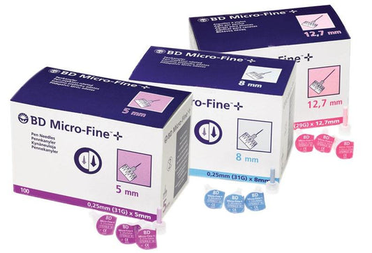 Bd Ultra-Fine Needle 31Gx5Mm Box 100