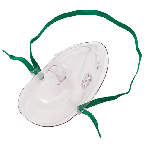 Multigate Oxygen Mask Without Tubing Adult Each