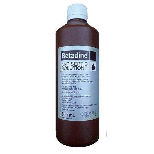 Betadine Antiseptic Liquid 500Ml