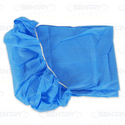 Stretcher Sheet With Elastic Ends Blue 101Cmx238Cm Box100