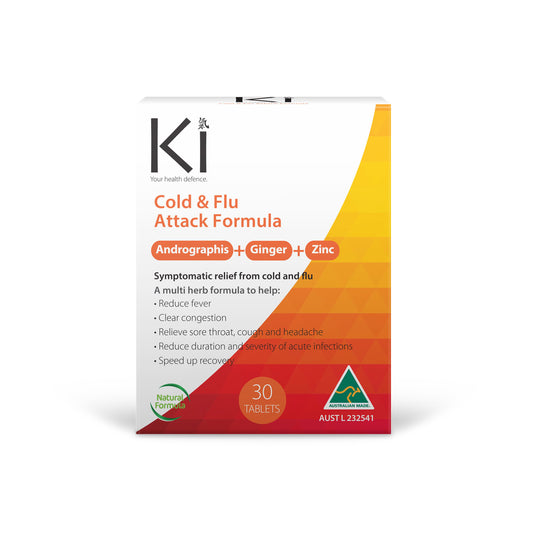 Ki Cold & Flu Attack Formula 30 Tablets
