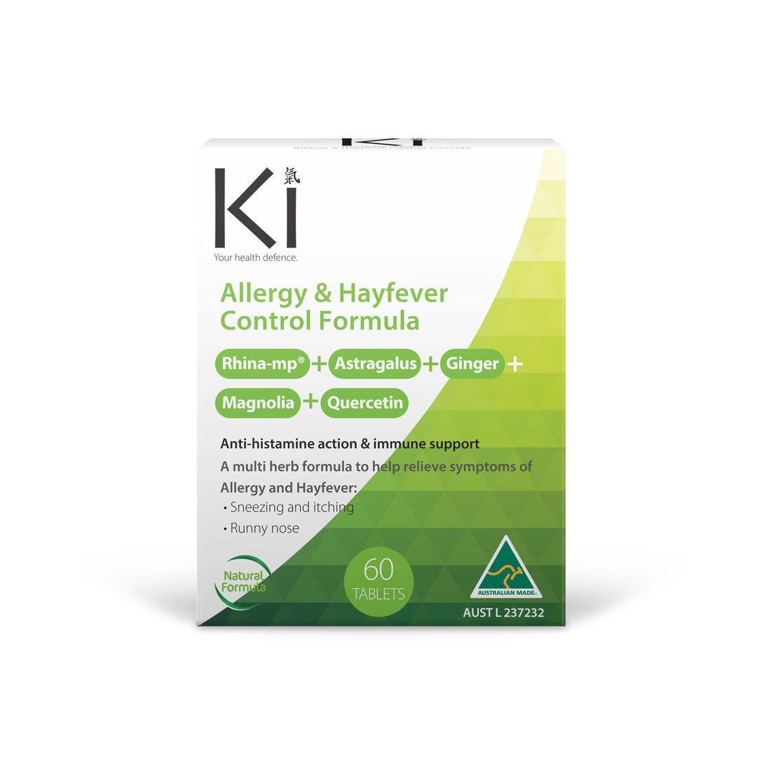 Ki Allergy & Hayfever Control Formula Tablets