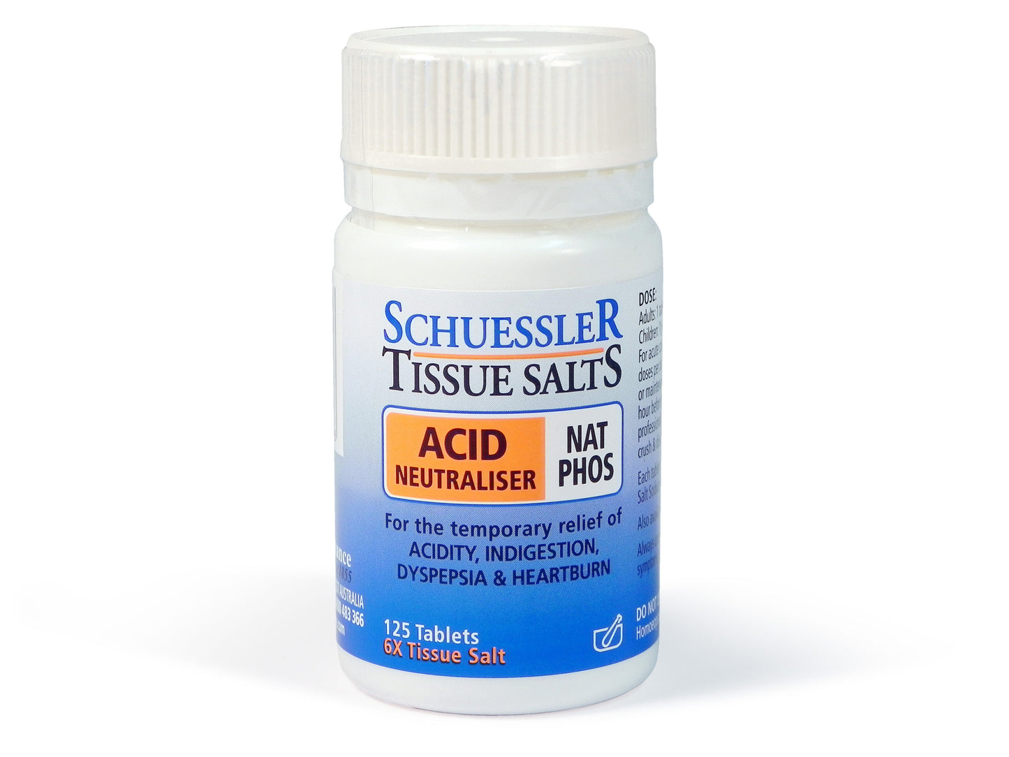 Schuessler Tissue Salts 125 Tablets – Nat Phos 6X