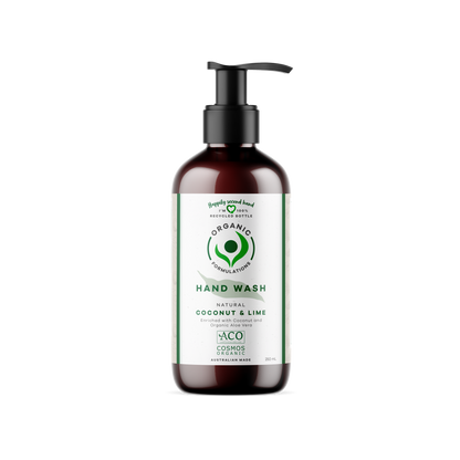 Organic Formulations Coconut & Lime Hand Wash 250ml