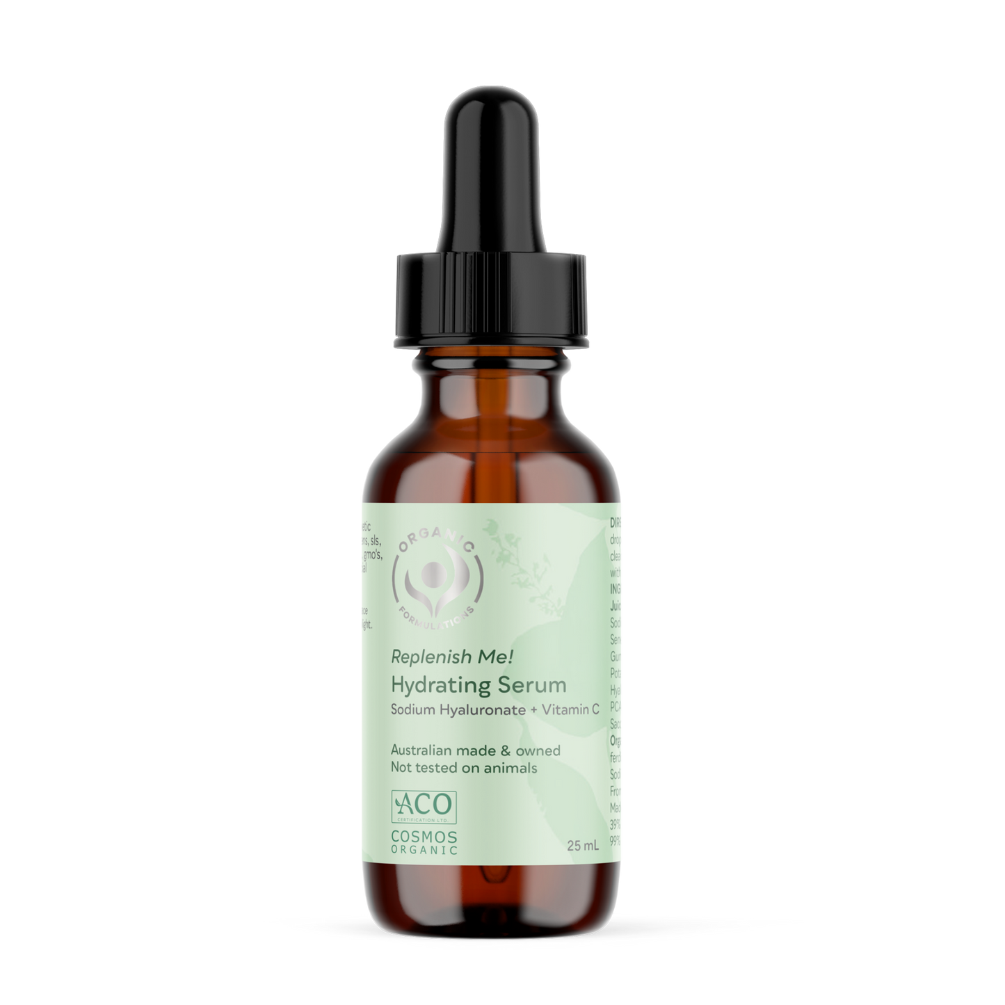 Organic Formulations Replenish Hydrating Serum 25ml