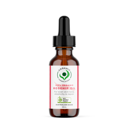 Organic Formulations 100% Organic Rosehip Oil 25ml