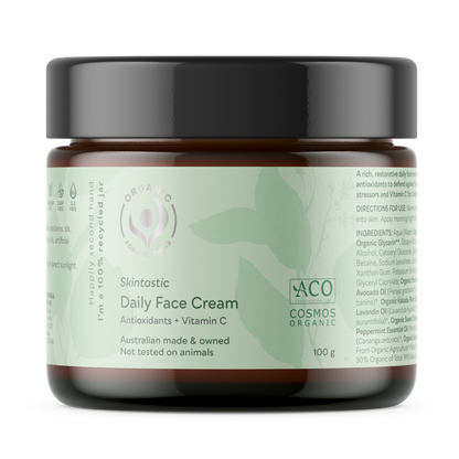 Organic Formulations Skintastic Daily Face Cream 100g