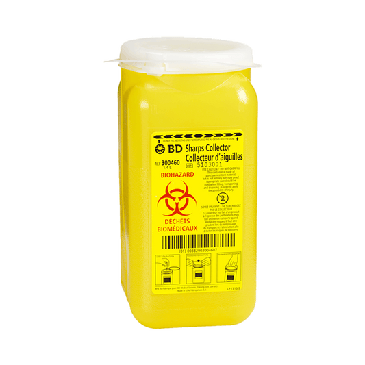 Disposable Sharps Container Yellow 1.4L Each