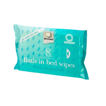 Reynard Bath In Bed Wipes Pkt 8
