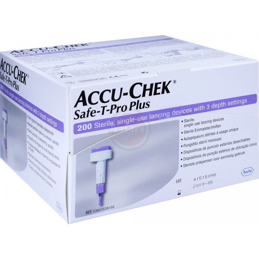 Accu-Chek Safe-T-Pro Plus Lancets Box 200