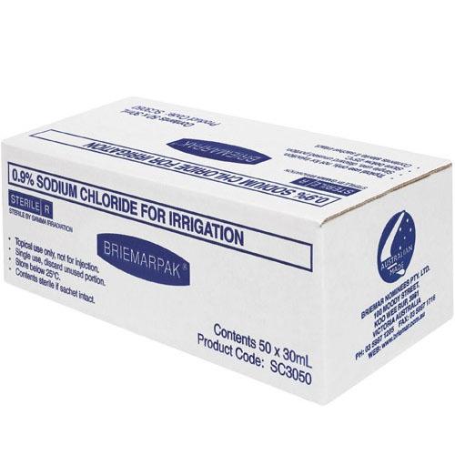 Sodium Chloride 0.9% Sachets 30Ml Box 75