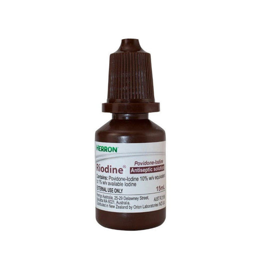 Riodine Antiseptic Solution 15Ml Each