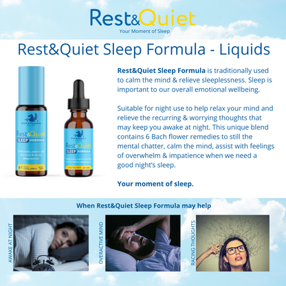 Rest&Quiet Sleep Formula Drops 15mL