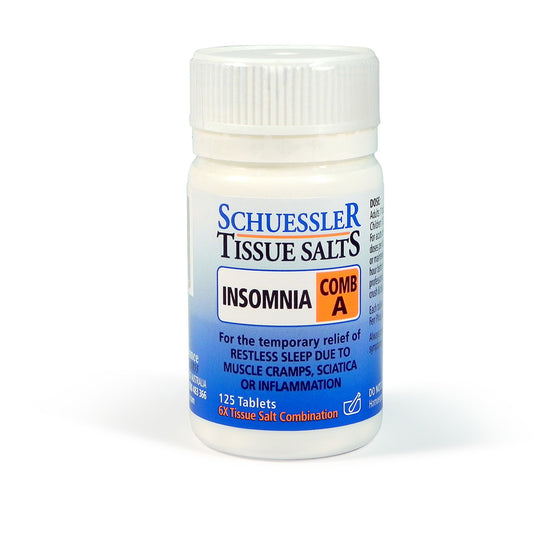 Schuessler Tissue Salts 125 Tablets – Comb A