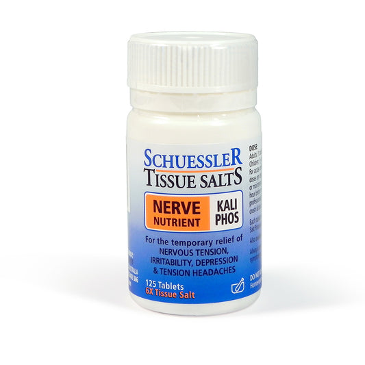 Schuessler Tissue Salts 125 Tablets – Kali Phos 6X