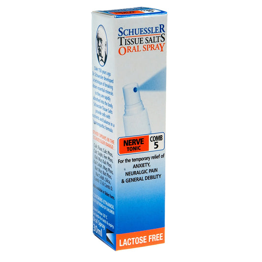 Schuessler Tissue Salts 30ML Spray – Comb 5 6X