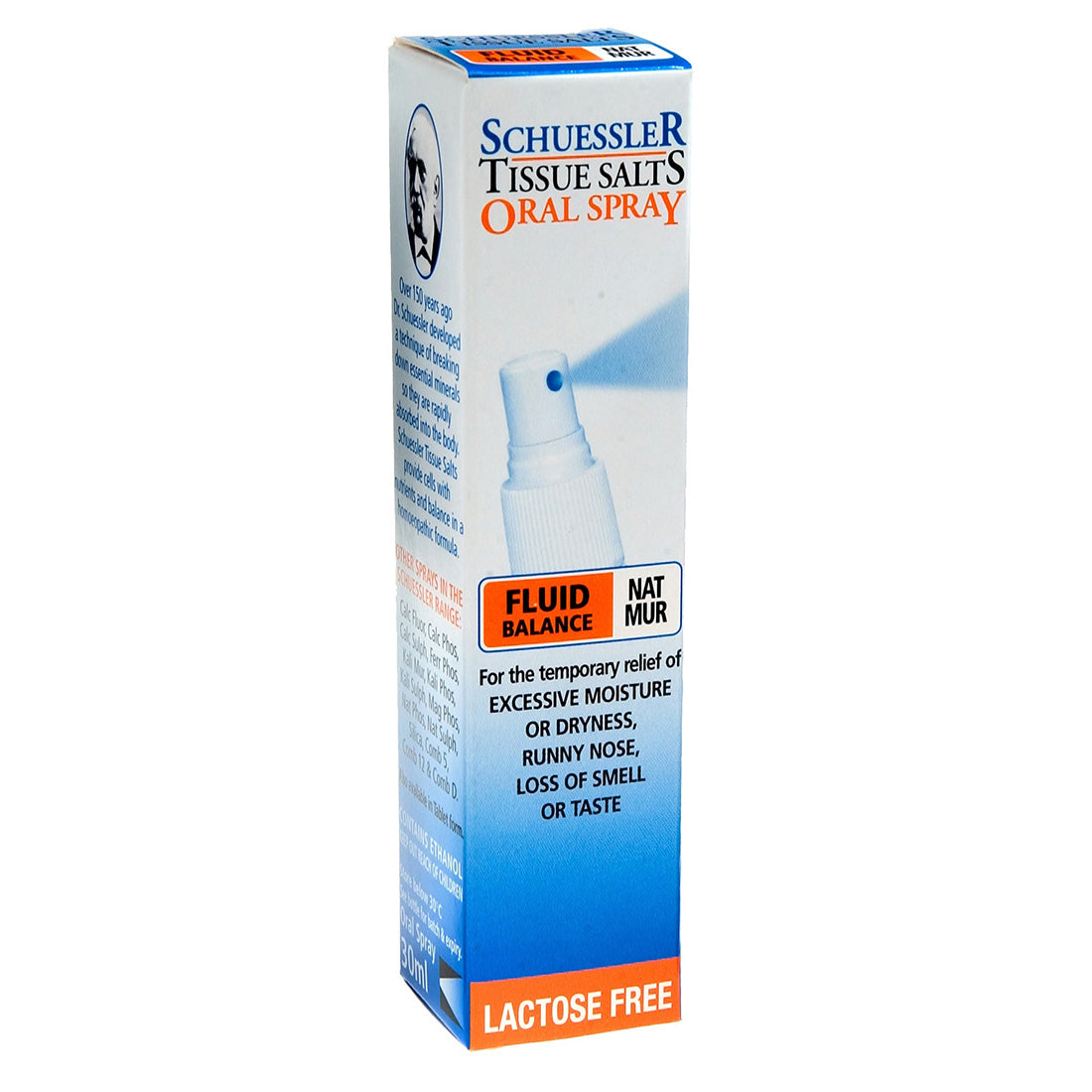 Schuessler Tissue Salts 30ML Spray – Nat Mur 6X