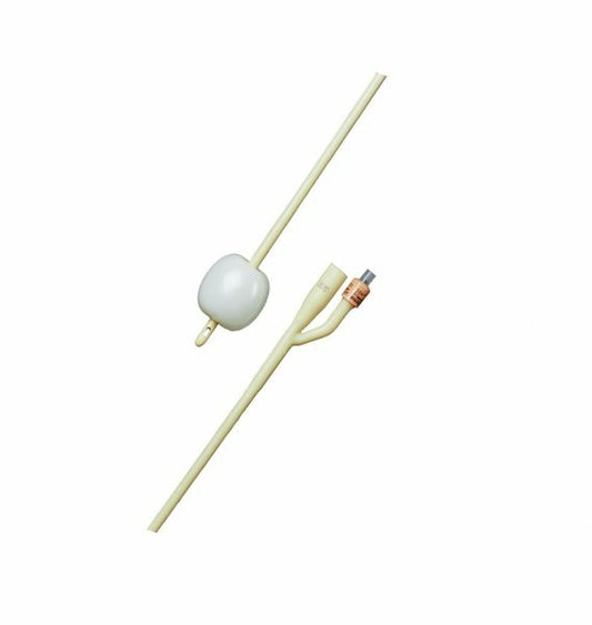 Bard Biocath Hydrogel Coated 3-Way Foley Catheter With 2 Staggered Eyes 22Fr 30M