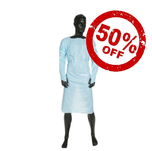 Thumbloop Isolation Gown N/S Blue Box 75