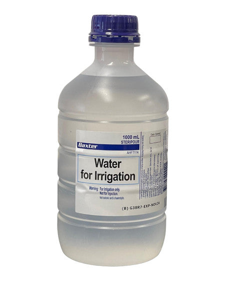 Baxter Water For Irrigation 1L Each - MyAussieChemist