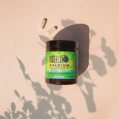 Vital Plant Based Calcium Supplement 60 Vegecaps