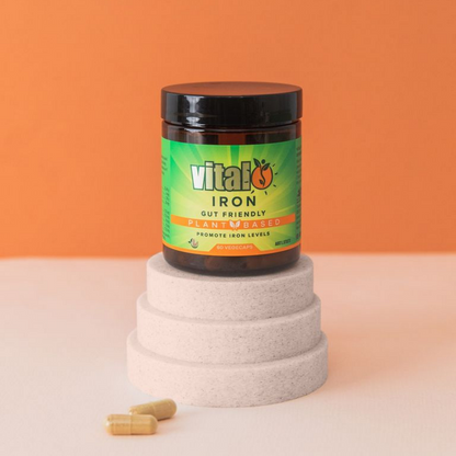 Vital Plant Based Iron Supplement 60 Vegecaps