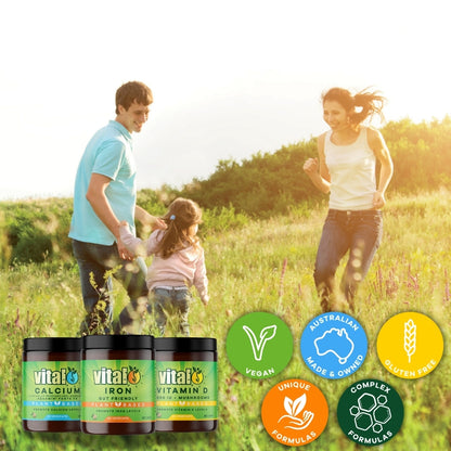 Vital Plant Based Hair + Skin Super Antioxidant Blend 30 Vegecaps