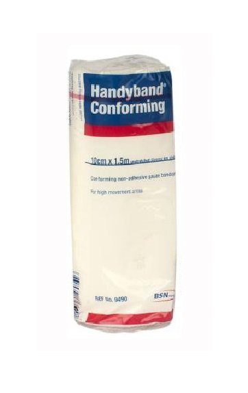 Handyband Conforming Bandage 10Cmx1.5M Pkt 12