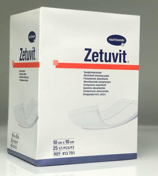 Zetuvit 10Cmx10Cm Box 25