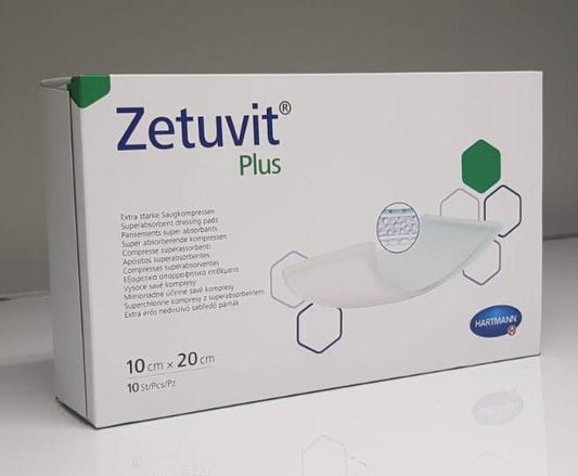 Zetuvit Plus 10Cmx20Cm Box 10