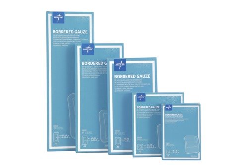 Bordered Gauze Adhesive Island 10Cmx15Cm Pkt 15